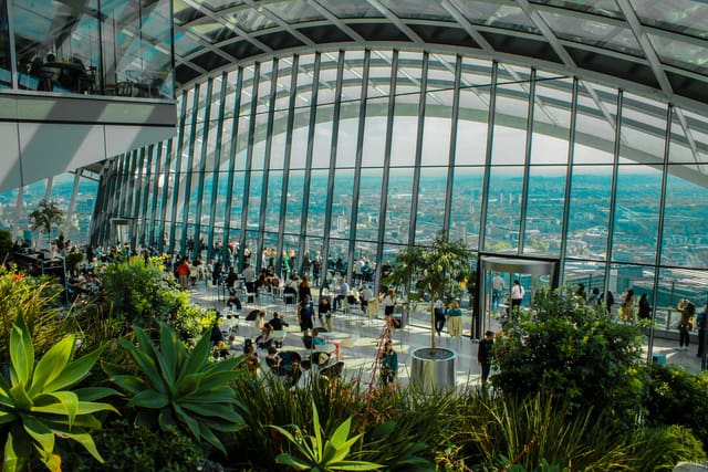 Sky Garden: il giardino più alto di Londra